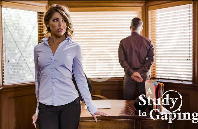 Профессор раскрутил свою помощницу на анальный трах